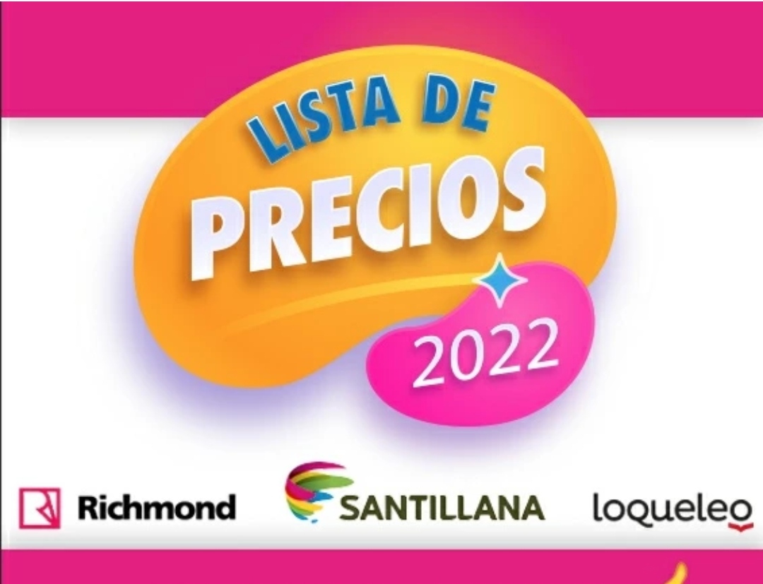 LISTA DE PRECIOS - Septiembre 2022