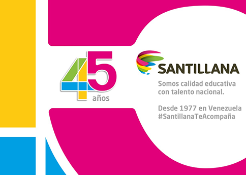 SANTILLANA celebra 45 años en Venezuela